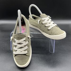 Jellypop Shoes Womens Size 5 1/2 Green Abela Aztec Slip On